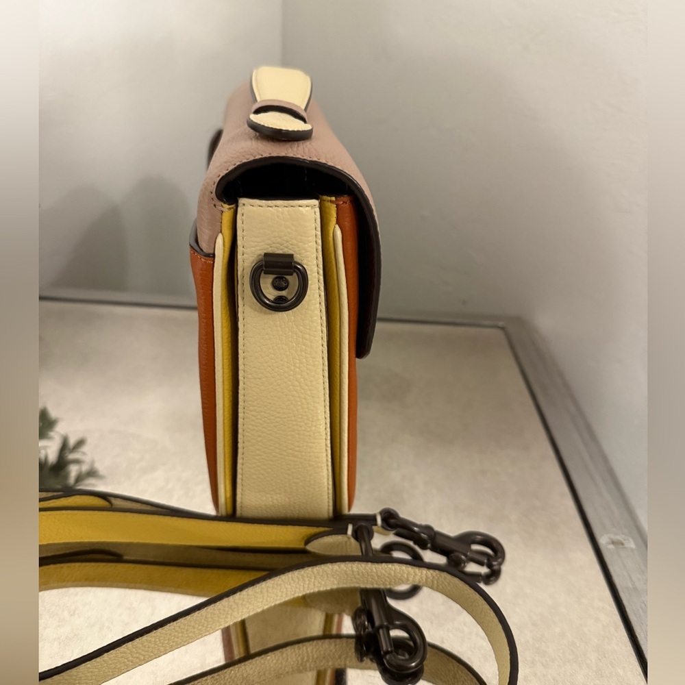 Coach Cassie Crossbody Ginger Colorblock